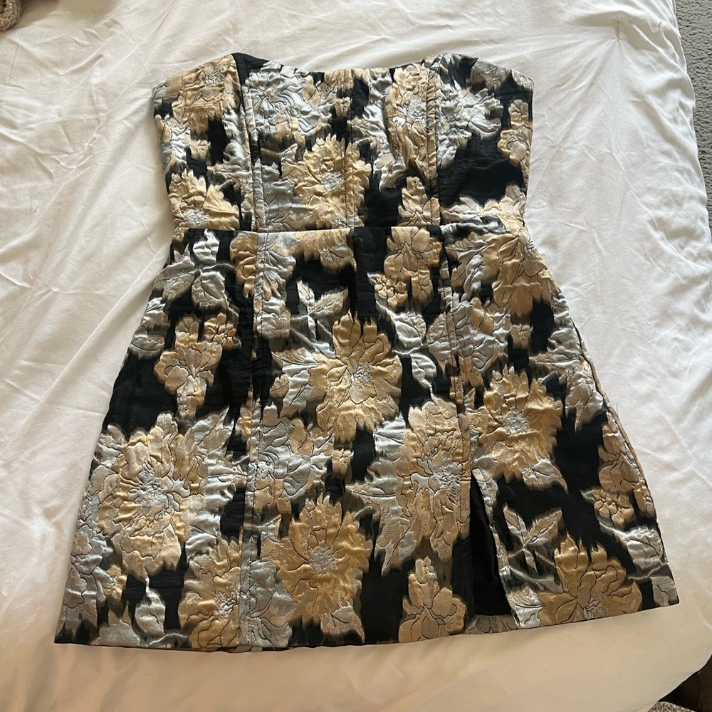 BRAILEY MINI DRESS - STRAPLESS DRESS